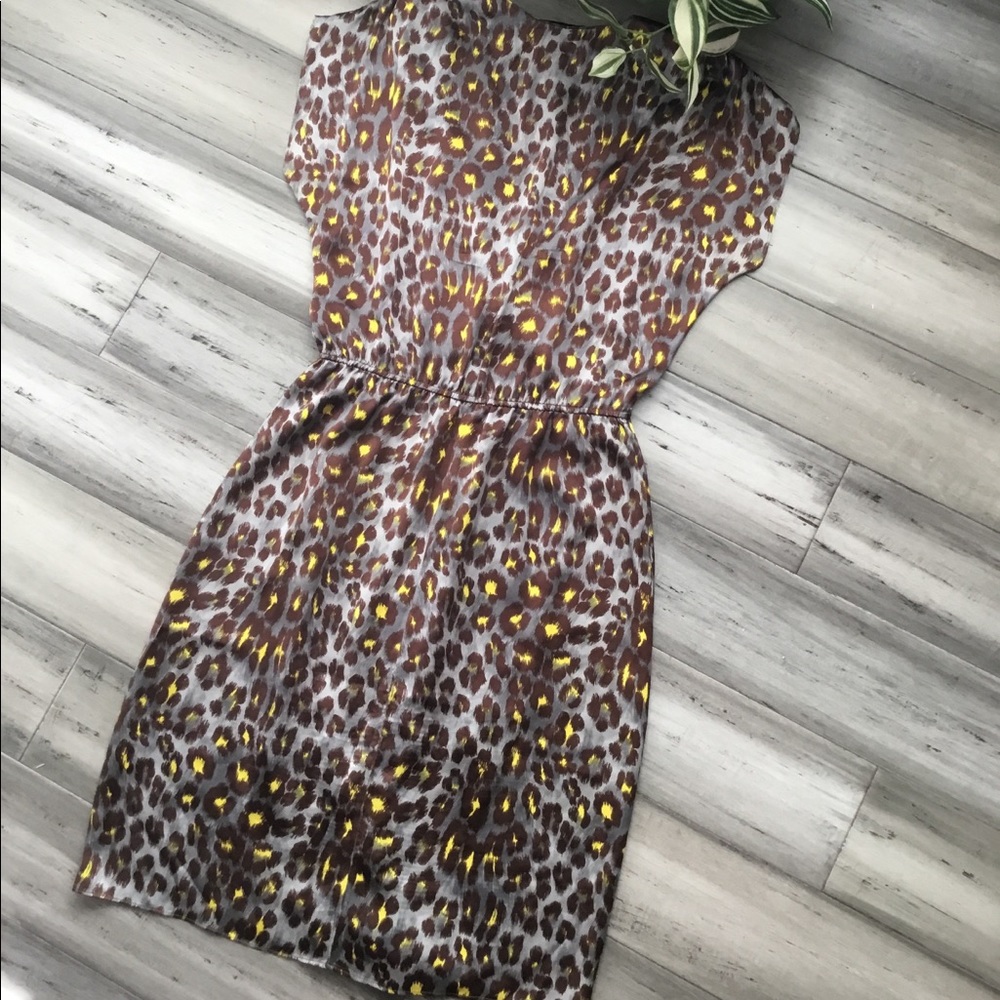 Rory Beca Silk Dress Size Medium Wrap Detail - Picture 4 of 4